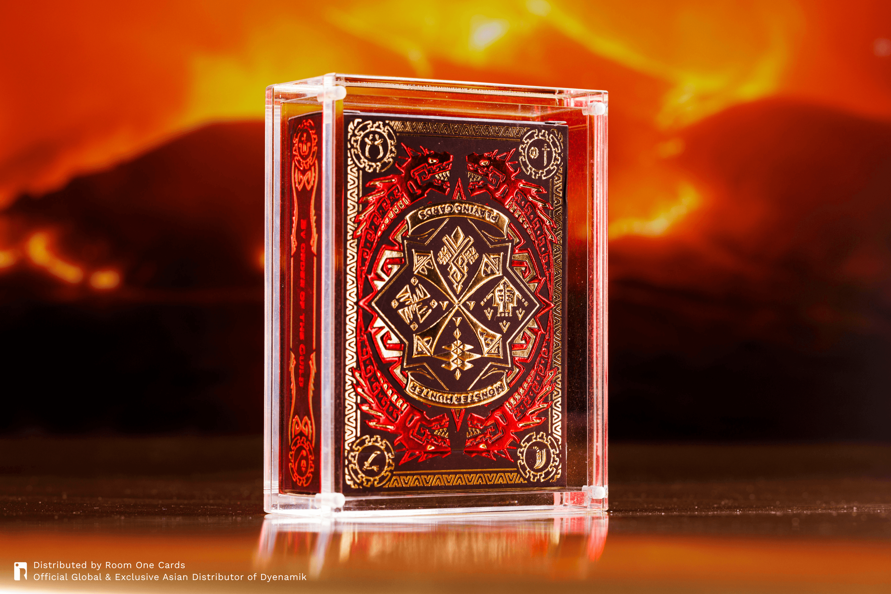 Monster Hunter Playing Cards - Collectors Edition Red