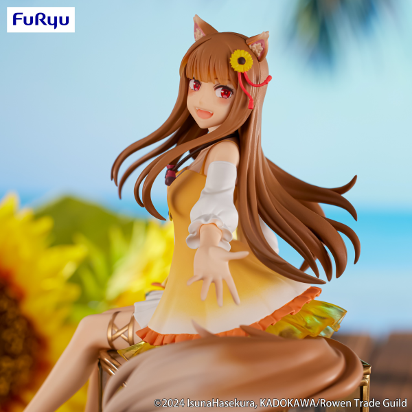 FURYU Corporation Spice and Wolf　Noodle Stopper Figure -Holo Sunflower Dress ver.- | 4582655074996