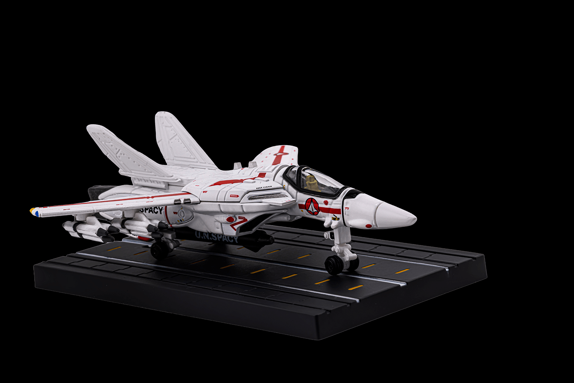 MINI METAL 001 “Super Dimension Fortress Macross” VERITECH (Fighter Mode) Diecast Collectible Model