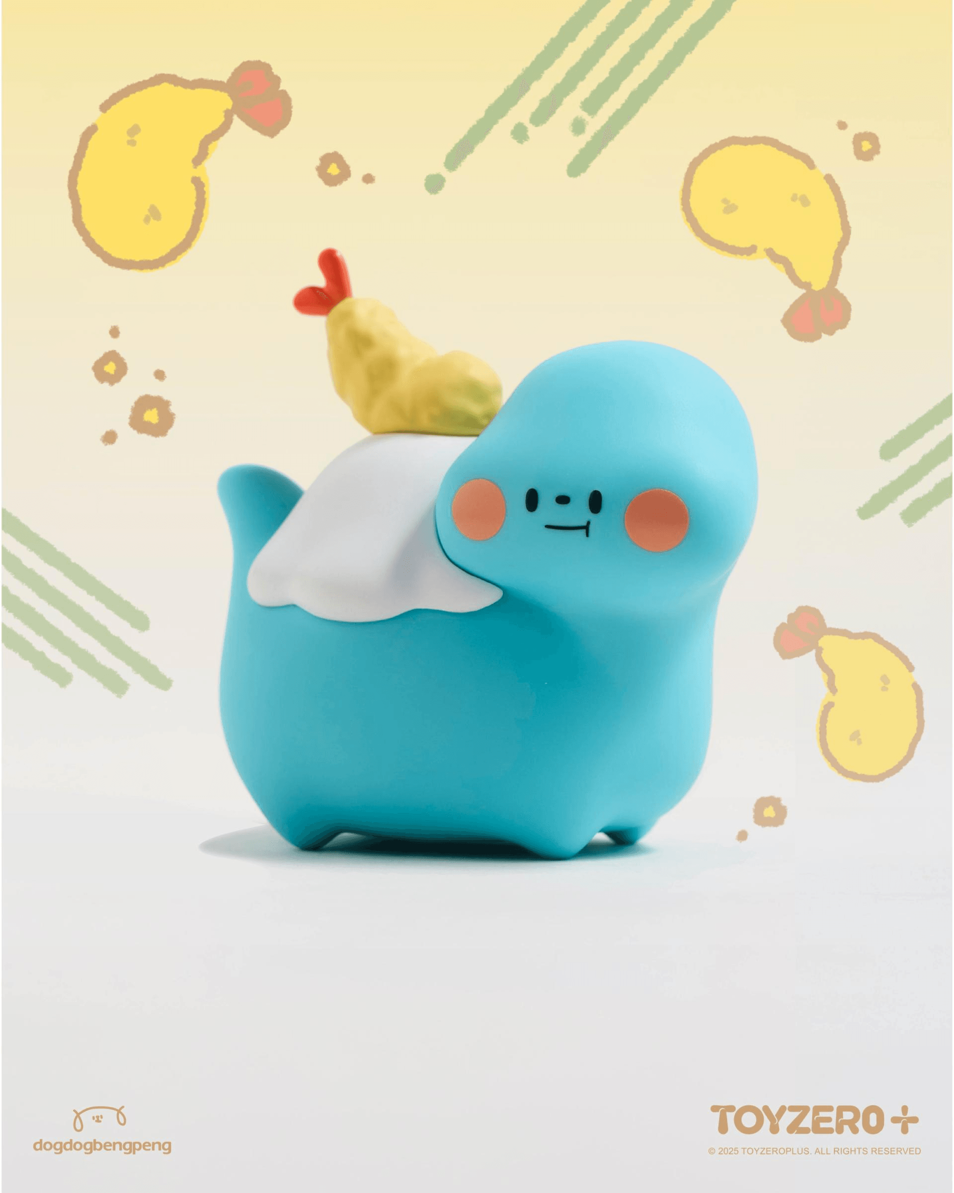 Foodie Dinosaur - Mini Fuji Donburi(Original ver.) | 6972607335073