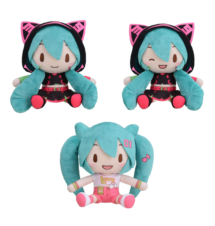Hatsune Miku Series Hatsune Miku Live Ver. EX Fuwapuchi Plush | 4580779526162
