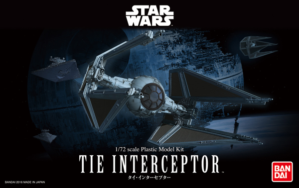 Bandai Star Wars 1/72 Model Tie Interceptor