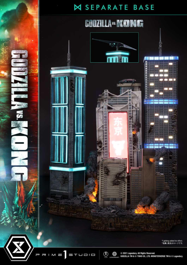 Prime 1 Studio Ultimate Diorama Masterline Godzilla vs Kong (Film) Godzilla VS Kong Final Battle(4580708032993)(4580708032993)