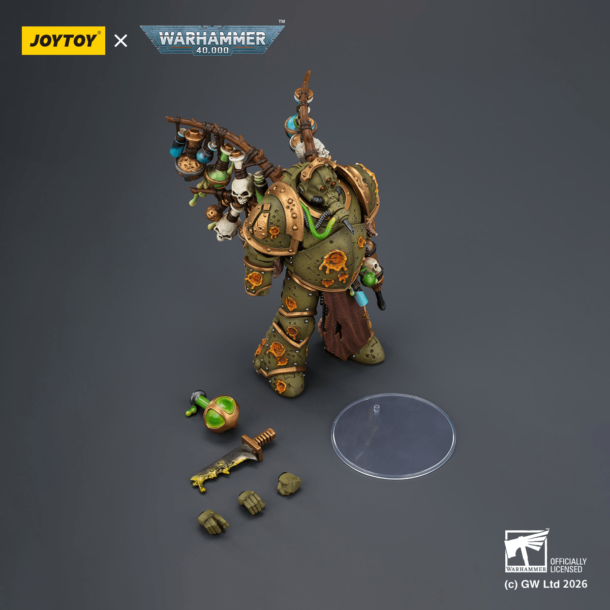 Death Guard Biologus Putrifier with Injector Pistol and Hyper Blight Grenades | 6927054403981
