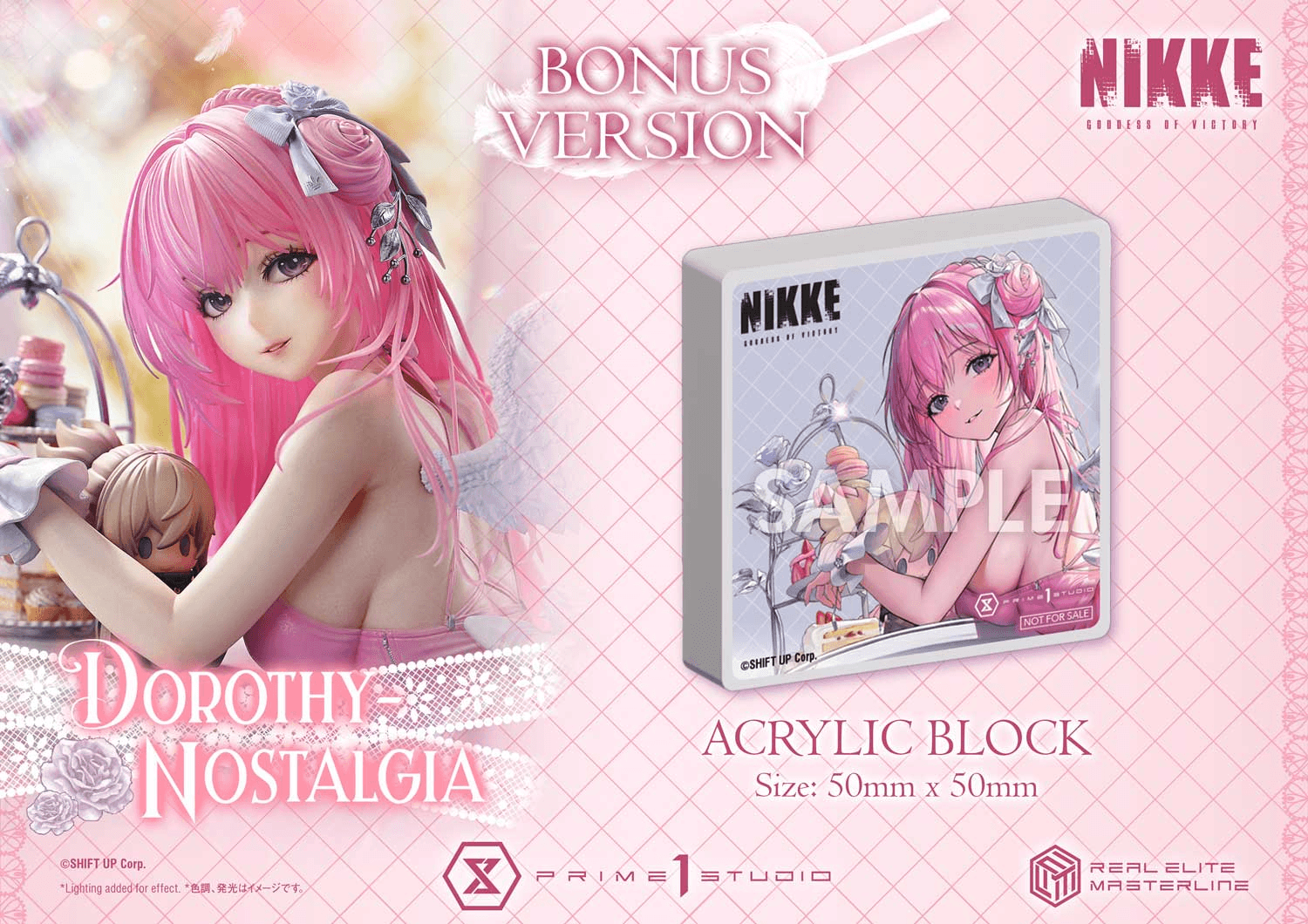 Real Elite Masterline GODDESS OF VICTORY: NIKKE Dorothy ー Nostalgia Bonus Version