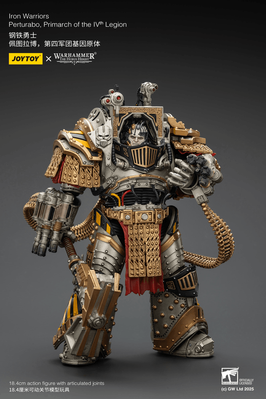 JOYTOY Iron Warriors Perturabo, Primarch of the lVth Legion | 6927054401819