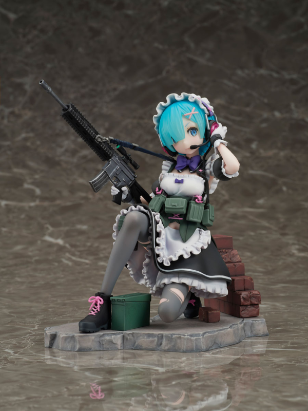 FURYU Corporation Re:ZERO -Starting Life in Another World- Rem Military ver. 1/7 Scale Figure
