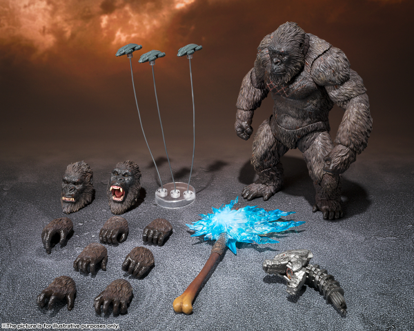 BANDAI Tamashii S.H. Monsterarts Kong (Godzilla vs Kong 2021) -Event Exclusive Color Edition-(4573102634801)(4573102634801)