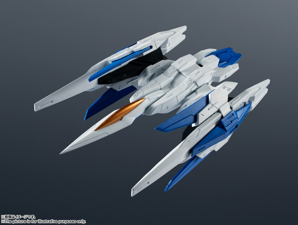 BANDAI Tamashii GN-0000+GNR-010 00 Raiser "Mobile Suit Gundam", TAMASHII NATIONS Gundam Universe | 45557130299