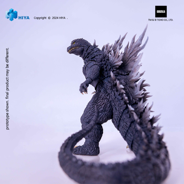 HIYA TOYS Exquisite Basic Series None Scale 7 Inch GODZILLA AGAINST MECHAGODZILLA 2002 Godzilla(6957534204074)(6957534204074)