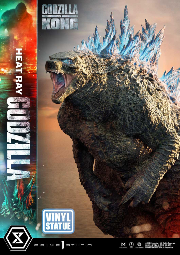 Prime 1 Studio Ultimate Diorama Masterline Godzilla vs Kong (Film) Heat Ray Godzilla Vinyl Statue(4580708037981)(4580708037981)