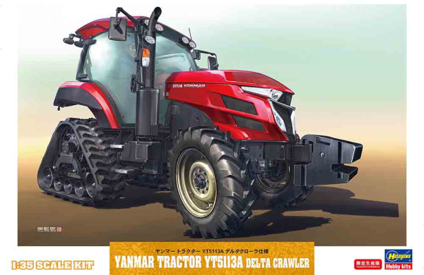 Hasegawa 1/35  YANMAR TRACTOR YT5113A DELTA CRAWLER | 4967834661042