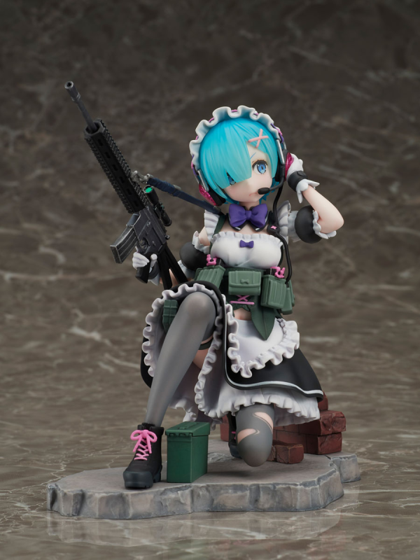FURYU Corporation Re:ZERO -Starting Life in Another World- Rem Military ver. 1/7 Scale Figure