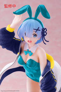 Re:Zero Starting Life in Another World Coreful Figure - Rem (Jacket Bunny Ver.) Renewal | 0840342403776