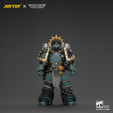 Sons of Horus Herald Consul with Icon of Allegiance, Bolt Pistol and Power Weapon