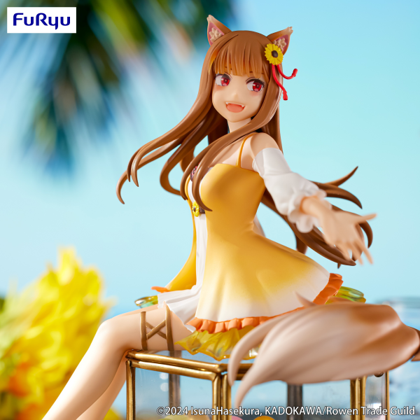 FURYU Corporation Spice and Wolf　Noodle Stopper Figure -Holo Sunflower Dress ver.- | 4582655074996