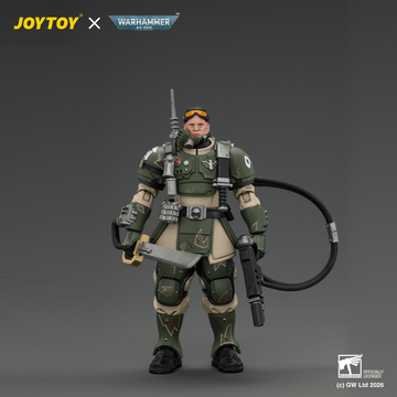 Astra Militarum Kasrkin 7 with Hot-shot Laspistol and Power Sword