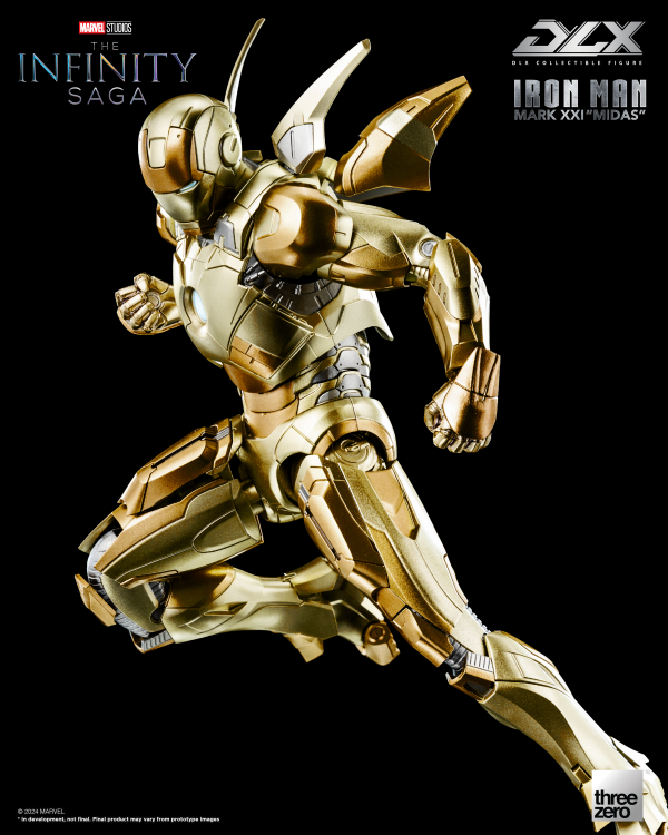 threezero Marvel Studios: The Infinity Saga - DLX Iron Man Mark 21 “Midas” | 4895250815452