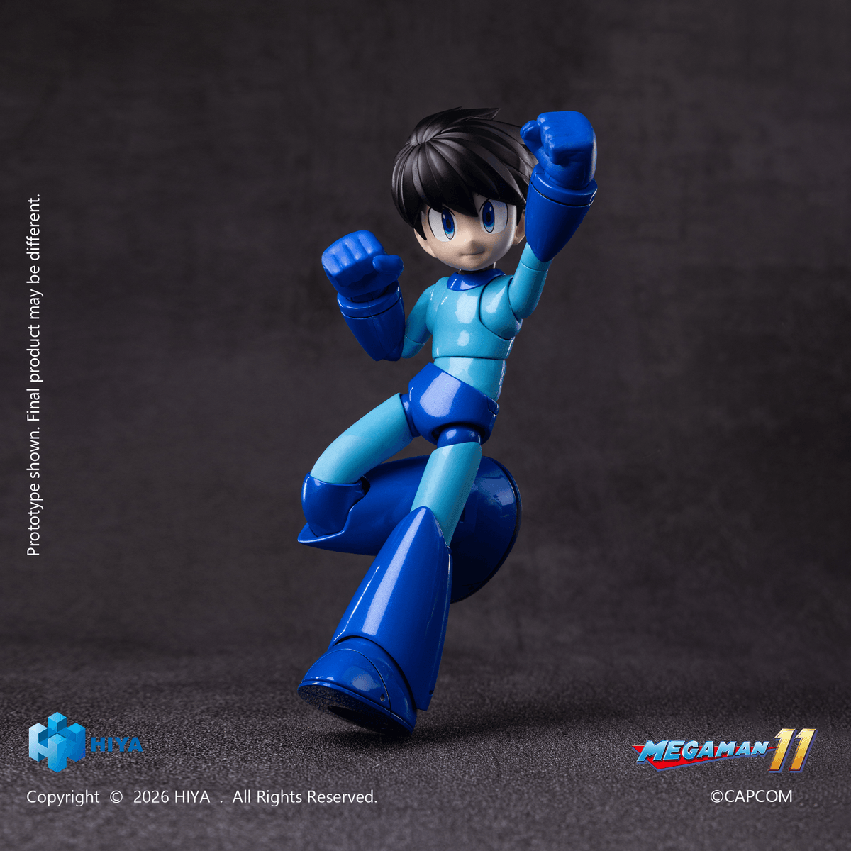 HIYA Exquisite Basic Series None Scale 4.7 Inch Mega Man Original Series Mega Man Action Figure