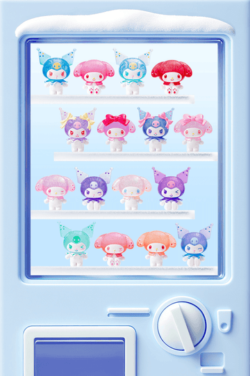 MY MELODY & KUROMl Ramune-style Mini Figures Surprise Bag (Box of 10)