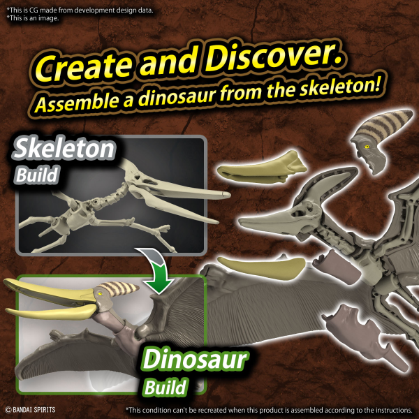 BANDAI Hobby PLANNOSAURUS Pteranodon