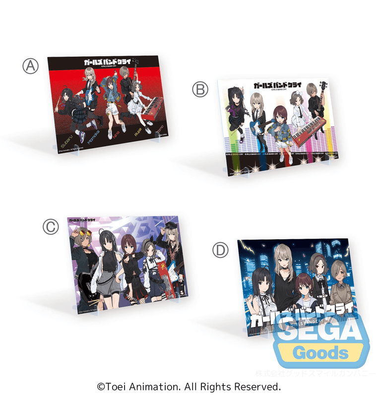 SEGA GIRLS BAND CRY Visual Board (EX) | 4582733452586