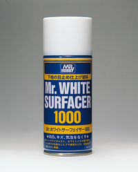 Mr Hobby Mr Surfacer Spray 1000 White | 4973028432886