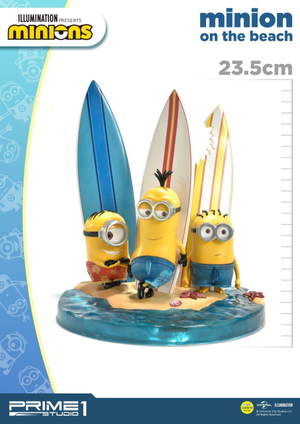Prime 1 Studio Prime Collectible Figures Minions On The Beach(4562471908934)(4562471908934)