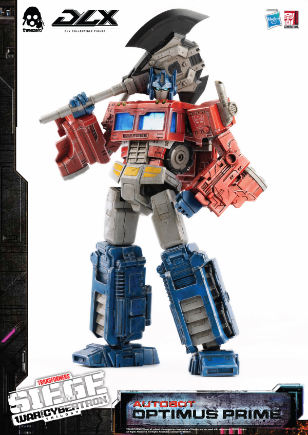 threezero Transformers: War for Cybertron Trilogy - DLX Optimus Prime | 4895250816343