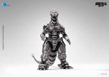 HIYA Exquisite Basic Series None Scale 7.7 Inch Godzilla Tokyo S.O.S. 2003 Mechagodzilla Heavy Arms / High Mobility Version Action Figure