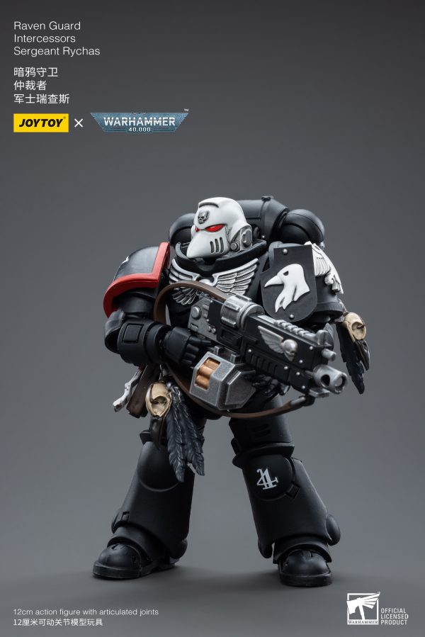 Joy Toy Raven Guard Intercessors Sergeant Rychas(6973130374577)(6973130374577)