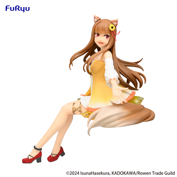 FURYU Corporation Spice and Wolf　Noodle Stopper Figure -Holo Sunflower Dress ver.- | 4582655074996