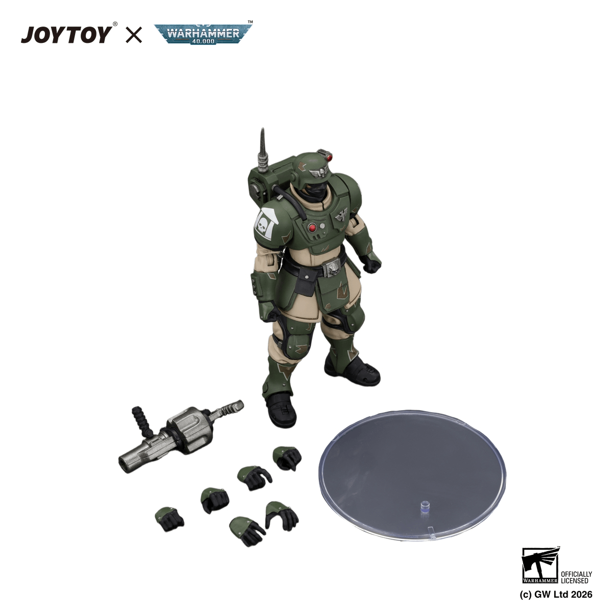 Astra Militarum Kasrkin 5 with Grenade Launcher