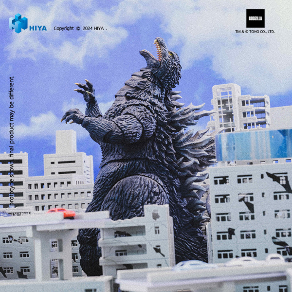 HIYA TOYS Exquisite Basic Series None Scale 7 Inch GODZILLA AGAINST MECHAGODZILLA 2002 Godzilla(6957534204074)(6957534204074)