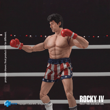 1/12 Scale 6.3 Inch Rocky IV Rocky Boxer Version Action Figure | 6957534205118