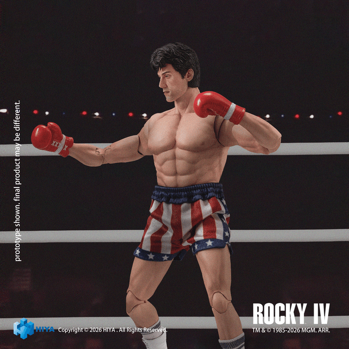 1/12 Scale 6.3 Inch Rocky IV Rocky Boxer Version Action Figure | 6957534205118