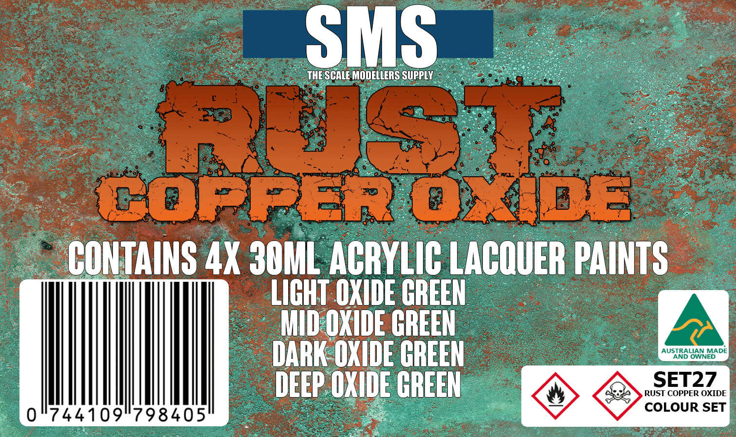 RUST COPPER OXIDE Colour Set | 744109798405