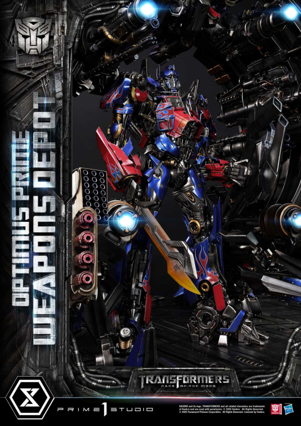 Prime 1 Studio Museum Masterline Transformers: Dark of the Moon (Film) Optimus Prime Weapons Depot(4582647121059)(4582647121059)