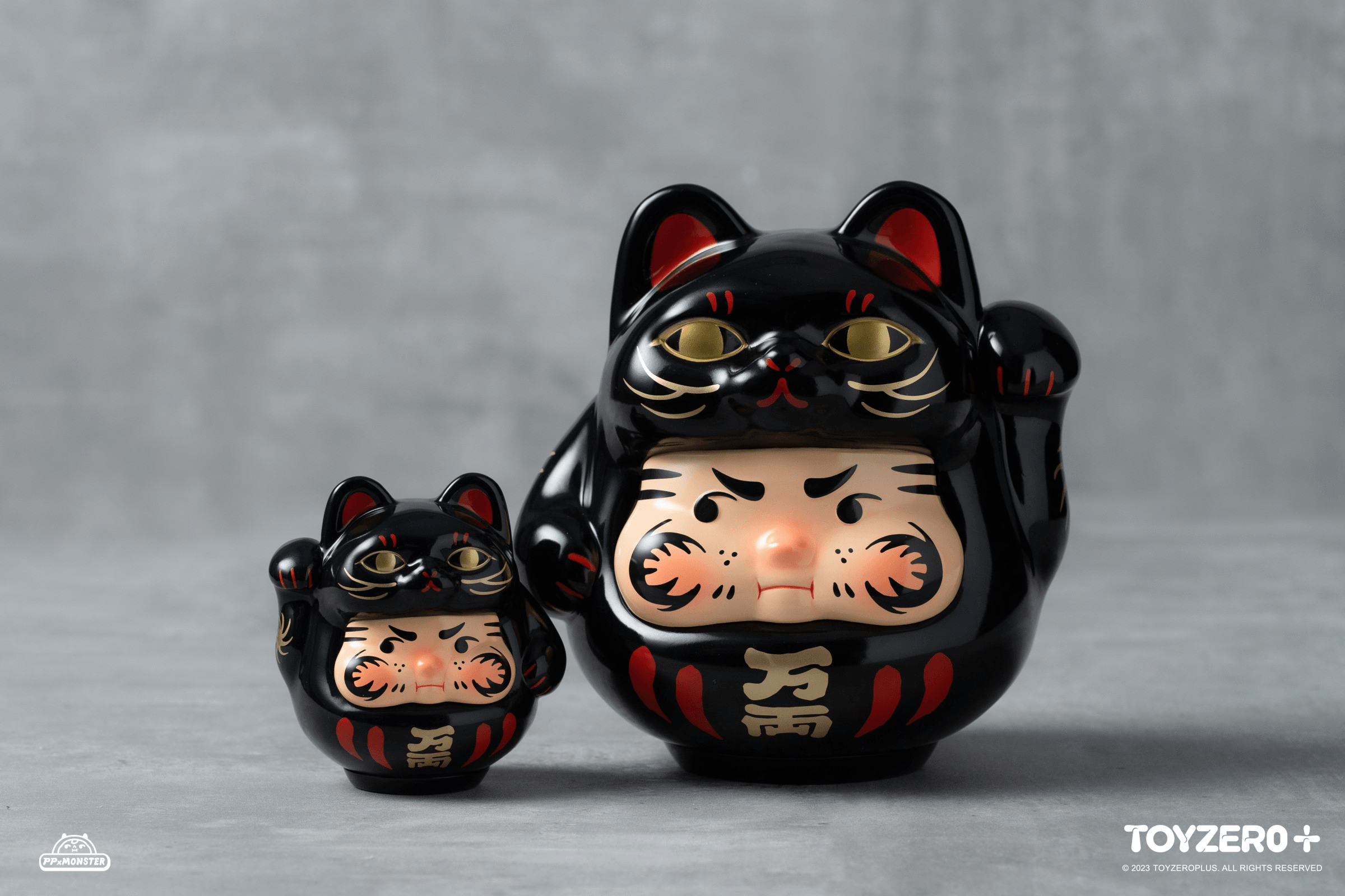 PP Lucky Cat Daruma (Black cat edition) | 796548113325