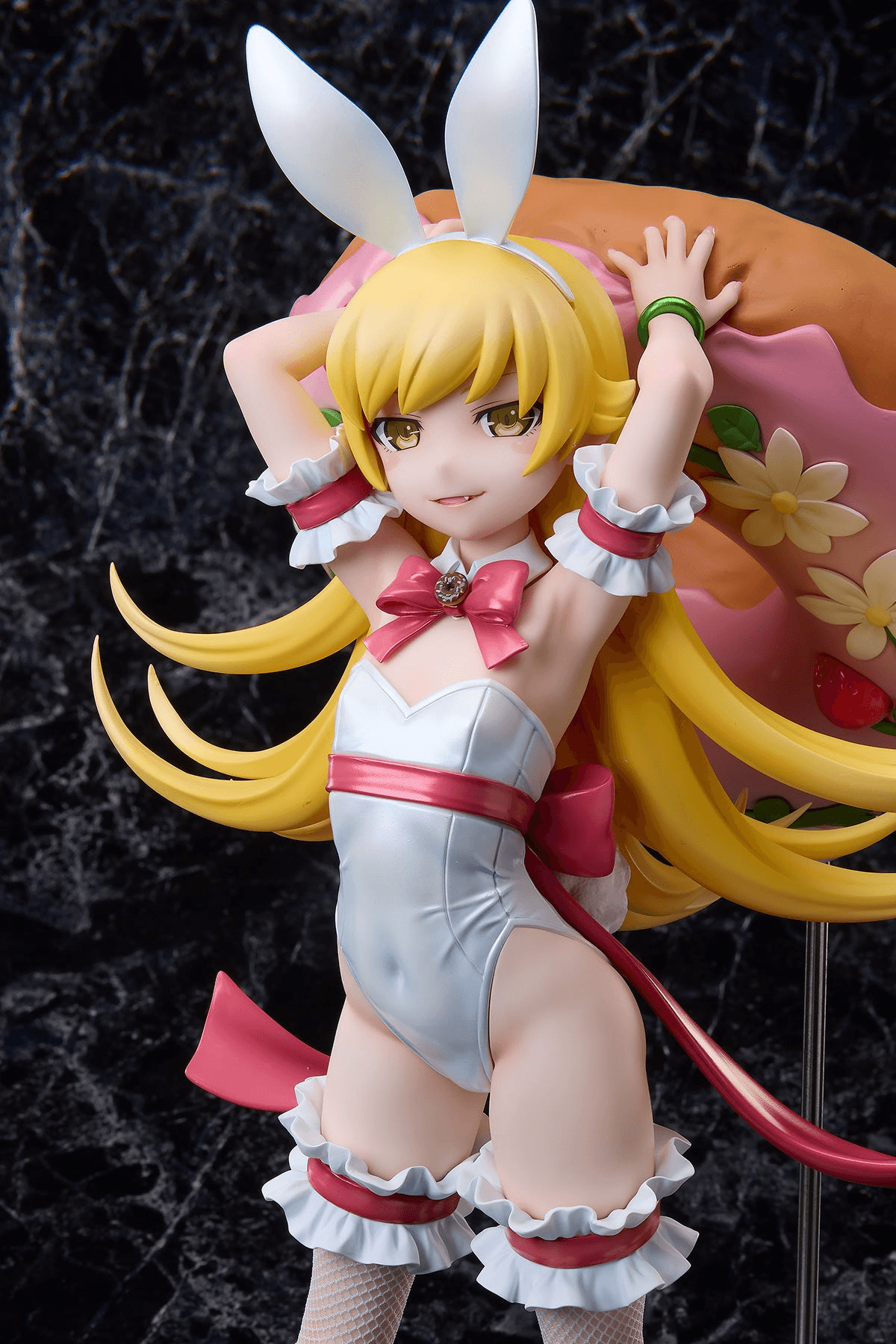 Monogatari Series Shinobu Oshino White Bunny Ver. 1/4 Complete Figure | 4595057570157
