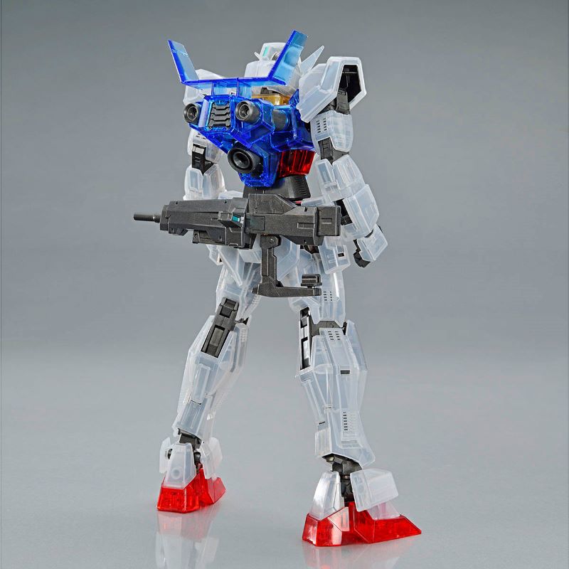 P-Bandai MG 1/100 The Gundam Base Limited Gundam AGE-1 Wear System Set [Clear Color]