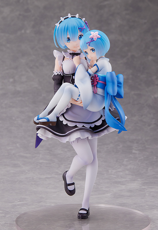 SEGA Re:ZERO -Starting Life in Another World- Figure Rem & Childhood Rem