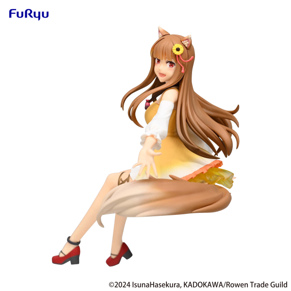 FURYU Corporation Spice and Wolf　Noodle Stopper Figure -Holo Sunflower Dress ver.- | 4582655074996