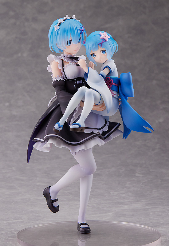 SEGA Re:ZERO -Starting Life in Another World- Figure Rem & Childhood Rem