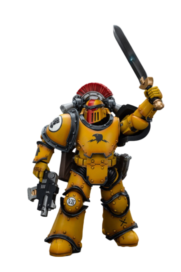 Joy Toy Imperial Fists   Legion MkIII Tactical Squad Sergeant with Power Sword(6973130379046)