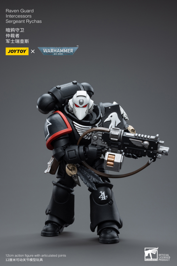Joy Toy Raven Guard Intercessors Sergeant Rychas(6973130374577)(6973130374577)
