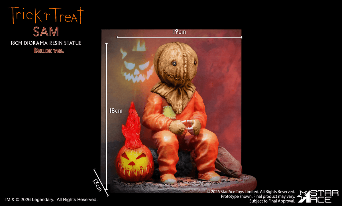 18cm Trick'r Treat Sam diorama resin statue DX