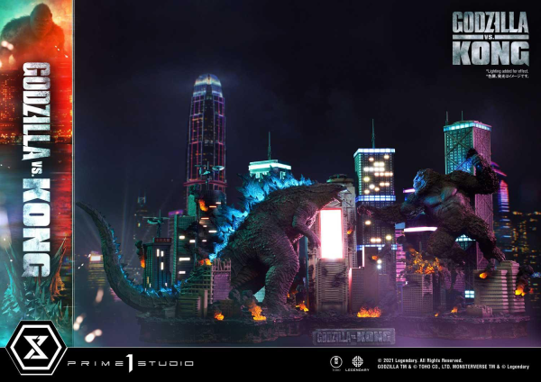 Prime 1 Studio Ultimate Diorama Masterline Godzilla vs Kong (Film) Godzilla VS Kong Final Battle(4580708032993)(4580708032993)