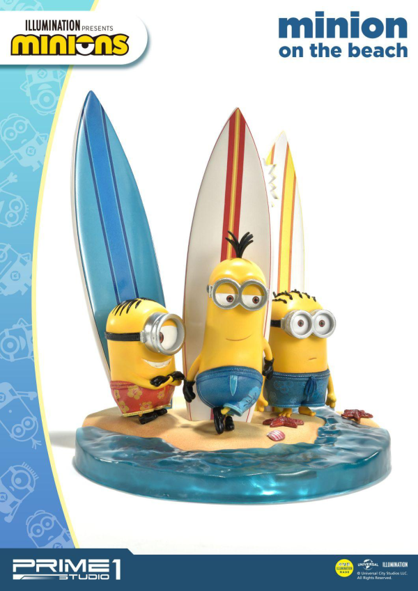 Prime 1 Studio Prime Collectible Figures Minions On The Beach(4562471908934)(4562471908934)