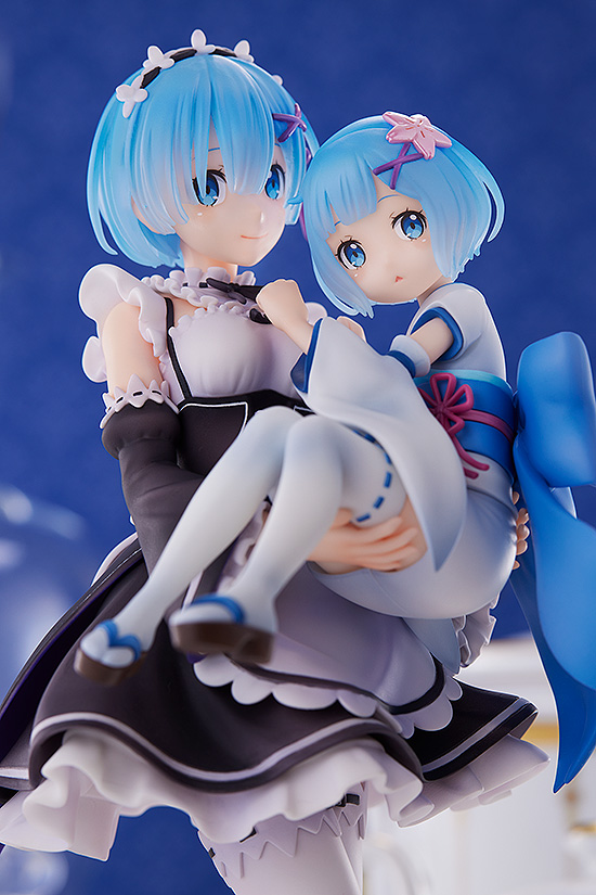 SEGA Re:ZERO -Starting Life in Another World- Figure Rem & Childhood Rem